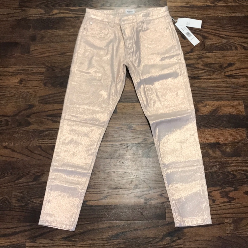 HUDSON “Nico” Rose Gold super skinny ankle